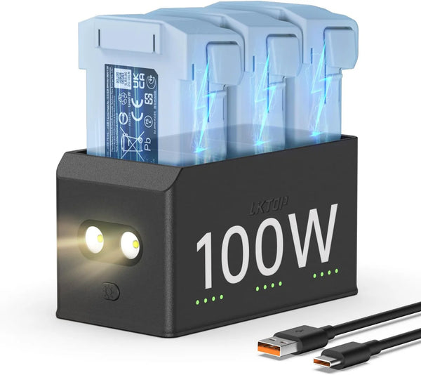 100W Mini 4 Pro/Mini 3 Series Battery Charging Hub