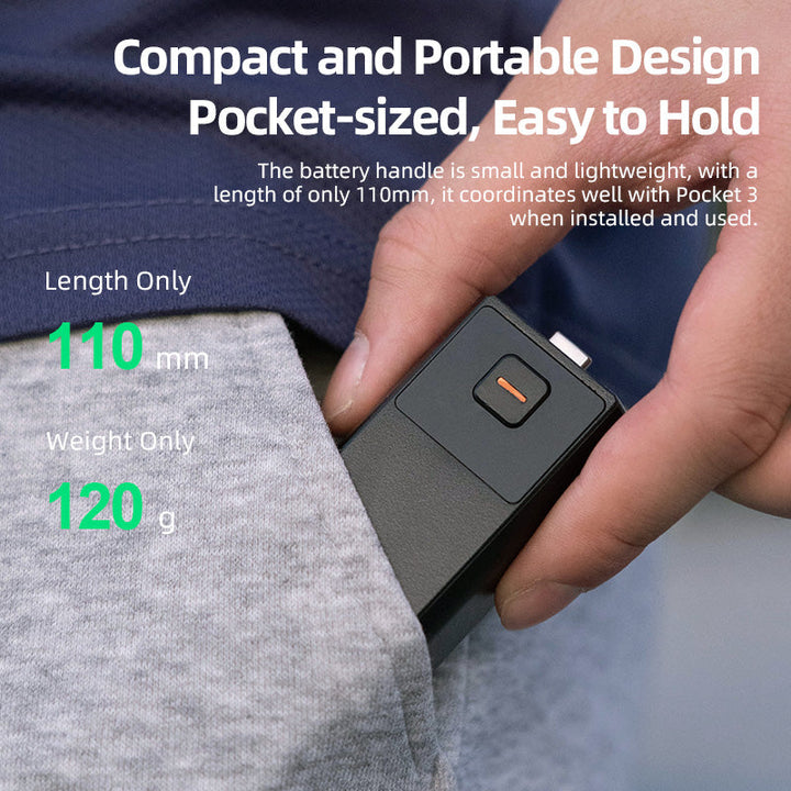 Osmo Pocket 3 5000mAh Battery Handle